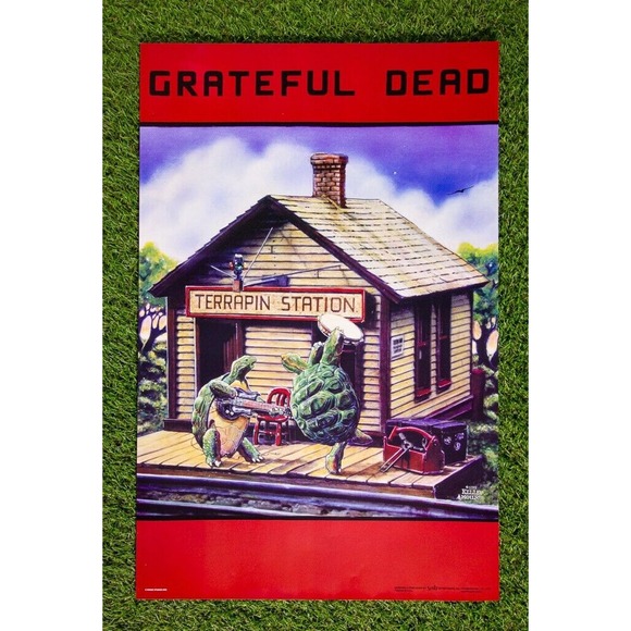 COPY - Grateful Dead Terrapin Station Poster Funky #3555 Vintage 2002 - Picture 5 of 9